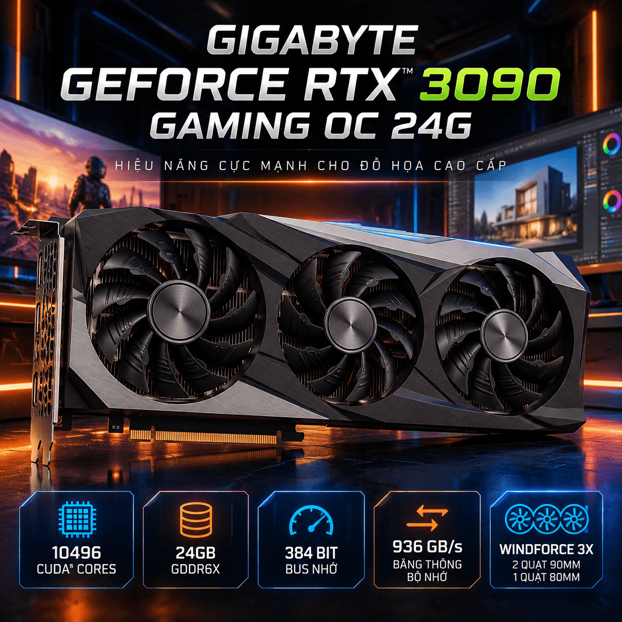 Gigabyte GeForce RTX™ 3090 GAMING OC 24G
