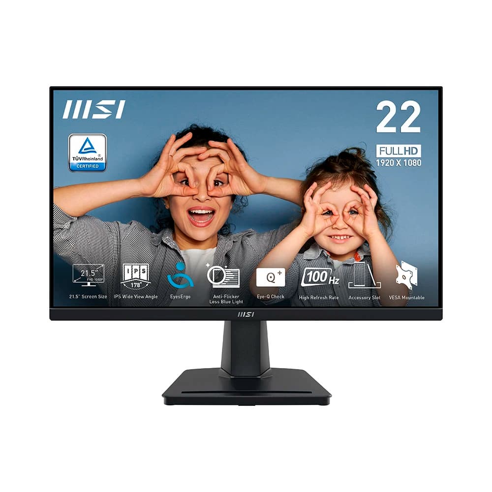 Màn hình MSI PRO MP225 21.5 Inch IPS 100Hz PRO-MP225