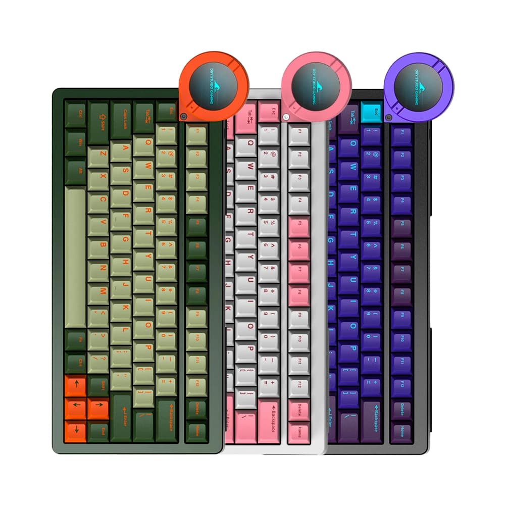 Bàn phím cơ Dry Studio Battleye 75 RT LCD RGB Hotswap 8K Rapid Trigger (Magnetic Sw)