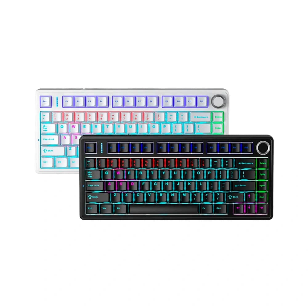 Bàn phím cơ AULA F75 Rainbow Led Hotswap (Leobog Sw)