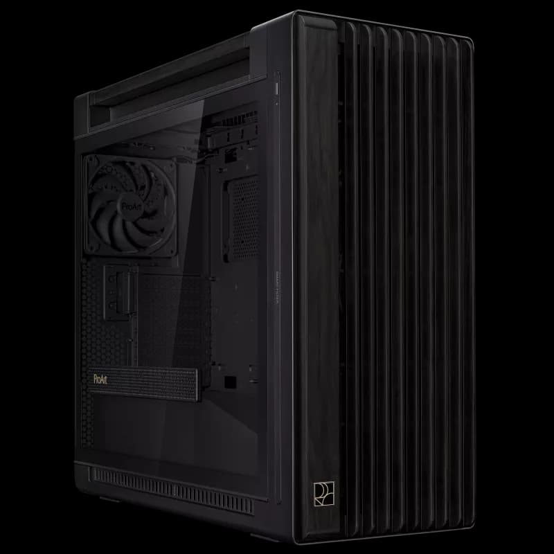 Case máy tính Asus ProArt PA602 Wood Edition TG PWM Black