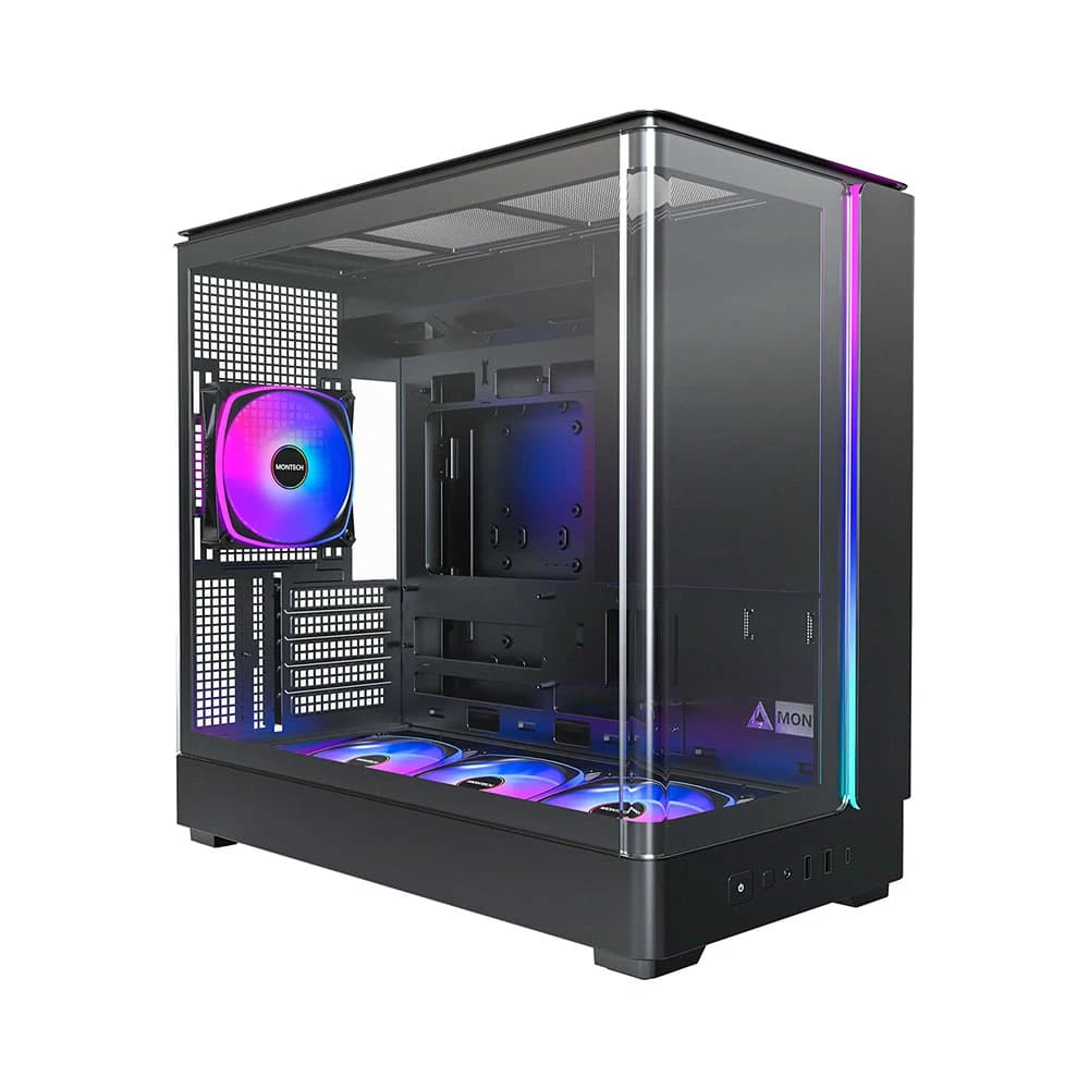 Case máy tính Montech KING 15 PRO ARGB Black CAKING15PROBLMT