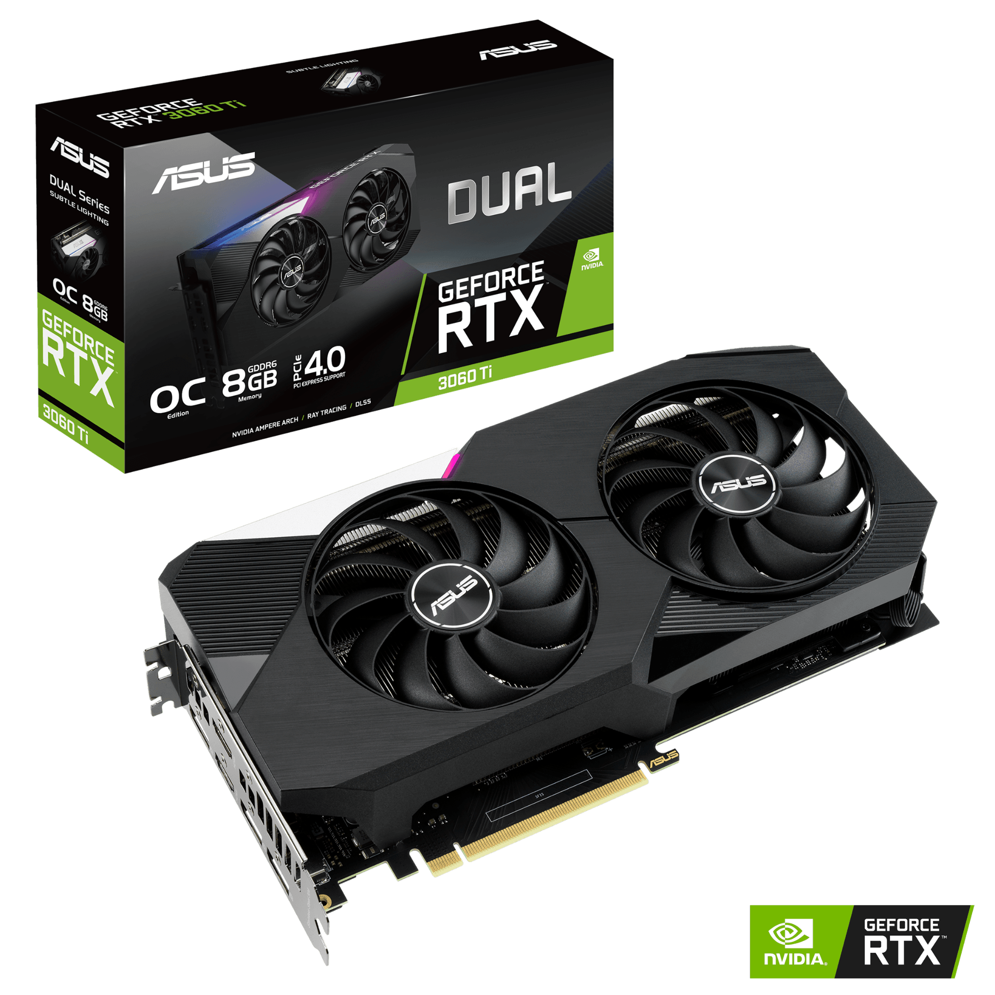 ASUS Dual GeForce RTX 3060 Ti 8GB OC 2ND