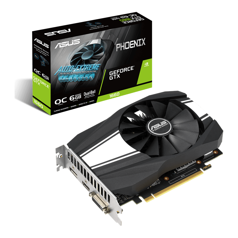 ASUS Phoenix GeForce GTX 1660 OC 6GB
