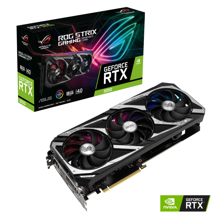ASUS ROG Strix GeForce RTX 3050 8GB OC