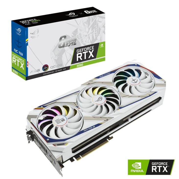 ASUS ROG Strix GeForce RTX 3080 GUNDAM