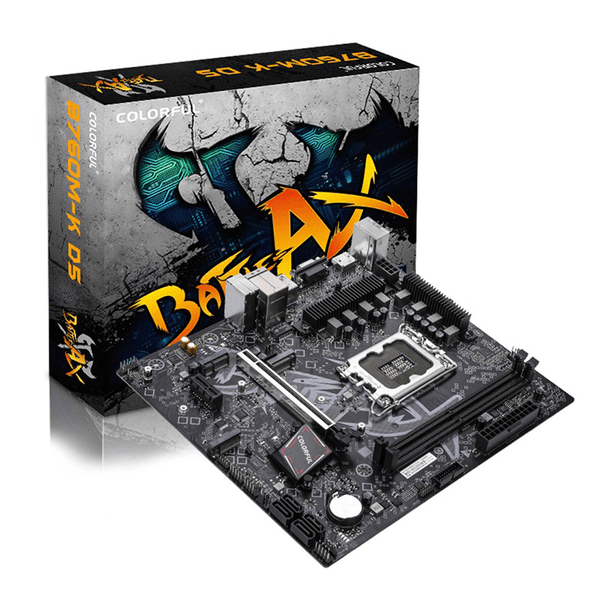 Mainboard Colorful Battle-AX B760M-K V20 DDR5 | LGA 1700, mATX, 2 khe RAM