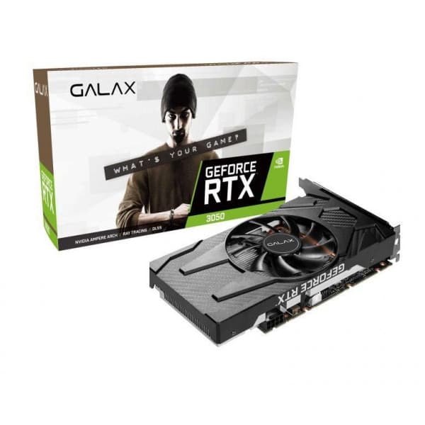 Galax PG190 Black GF RTX 3050 (1-Click OC) 8GB GDDR6