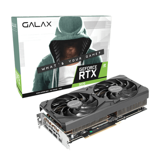 Galax RTX 3070 8G GDDR6 (1-Click OC) V2 LHR (GeForce RTX™ 3070 (1-Click OC) LHR)