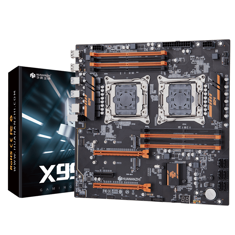Mainboard Huananzhi X99-8D4 DDR4 | LGA 2011, E-ATX, 8 khe RAM