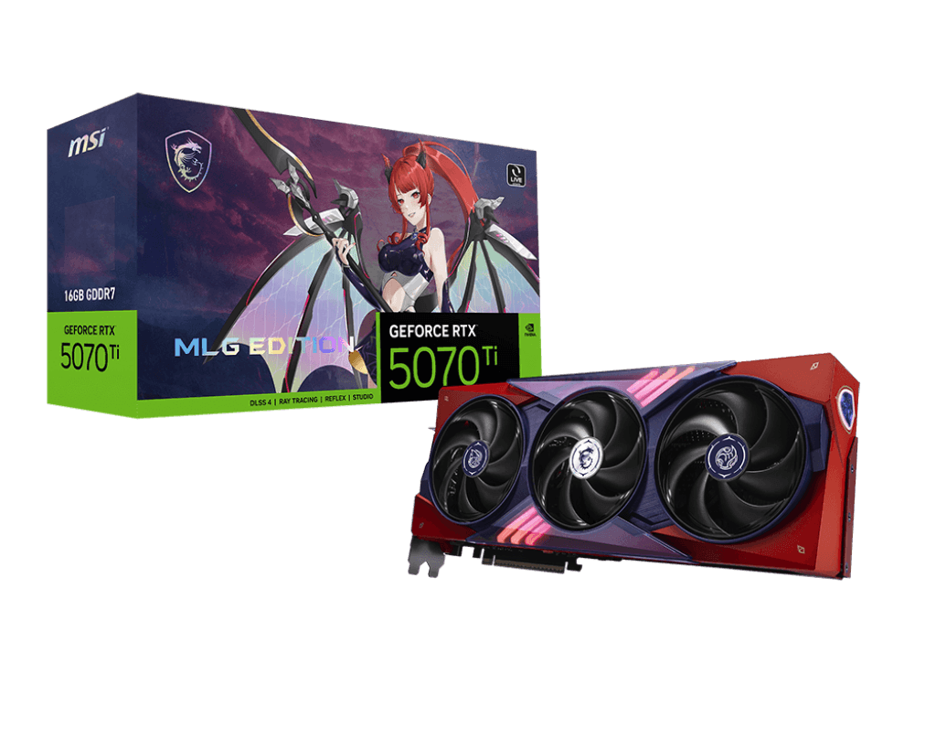 CARD MÀN HÌNH MSI RTX5070 Ti 16G MLG EDITION