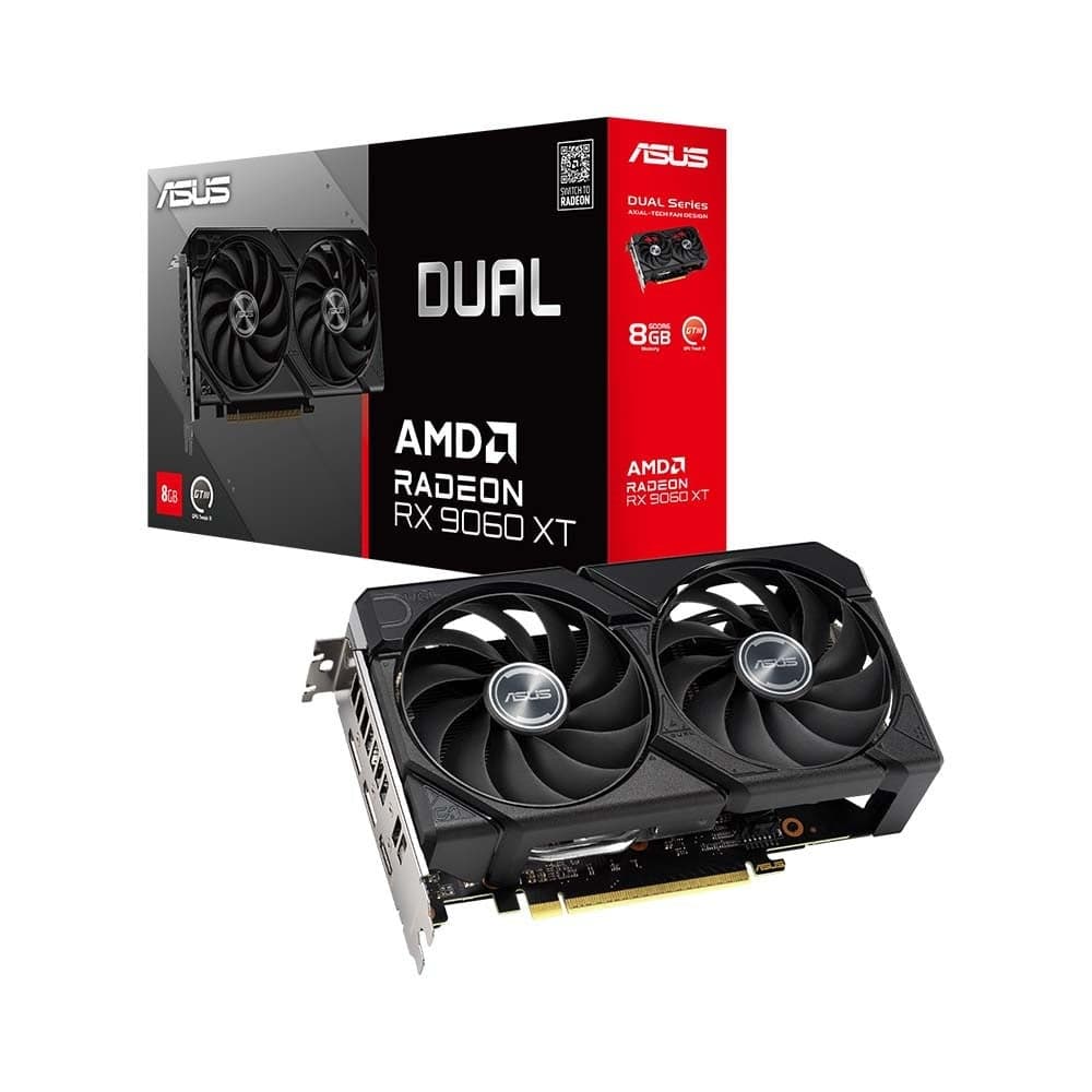 Card Màn Hình ASUS Dual Radeon RX 9060 XT 16GB GDDR6
