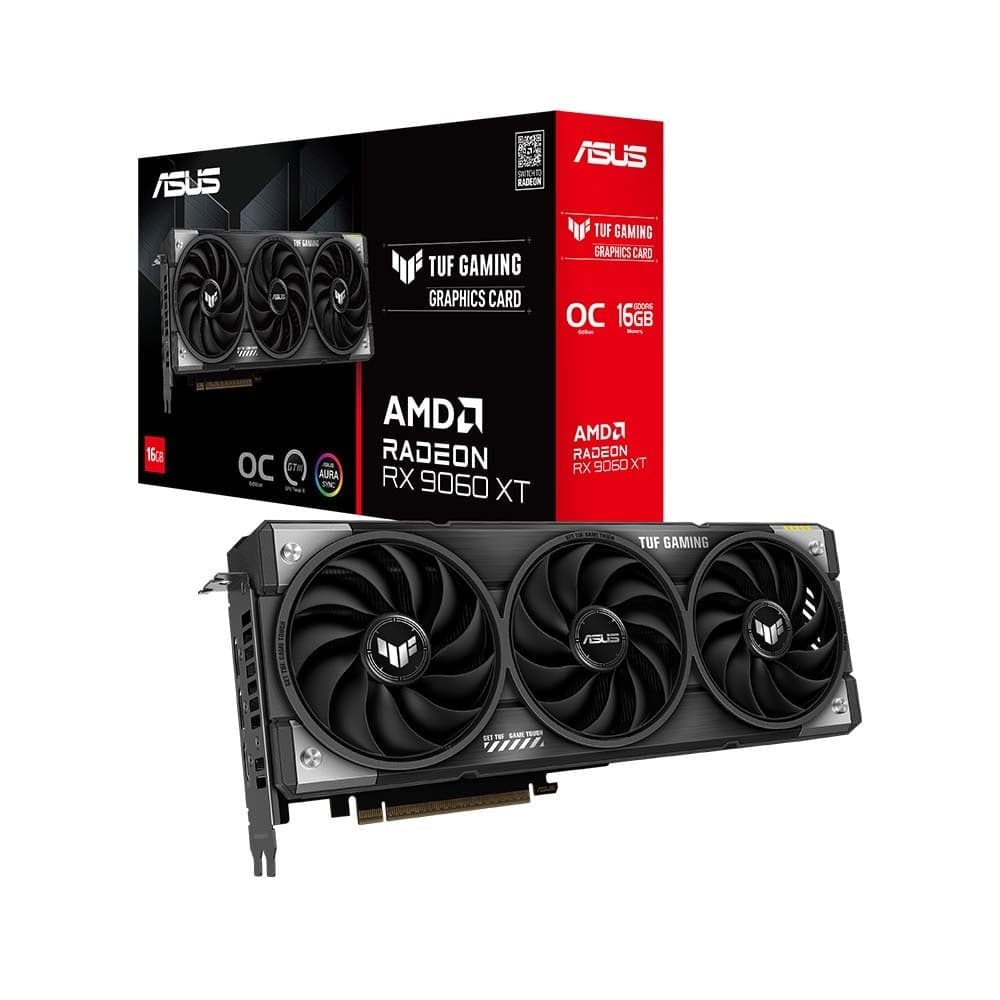 Card Màn Hình ASUS TUF Gaming Radeon RX 9060 XT 16GB  GDDR6