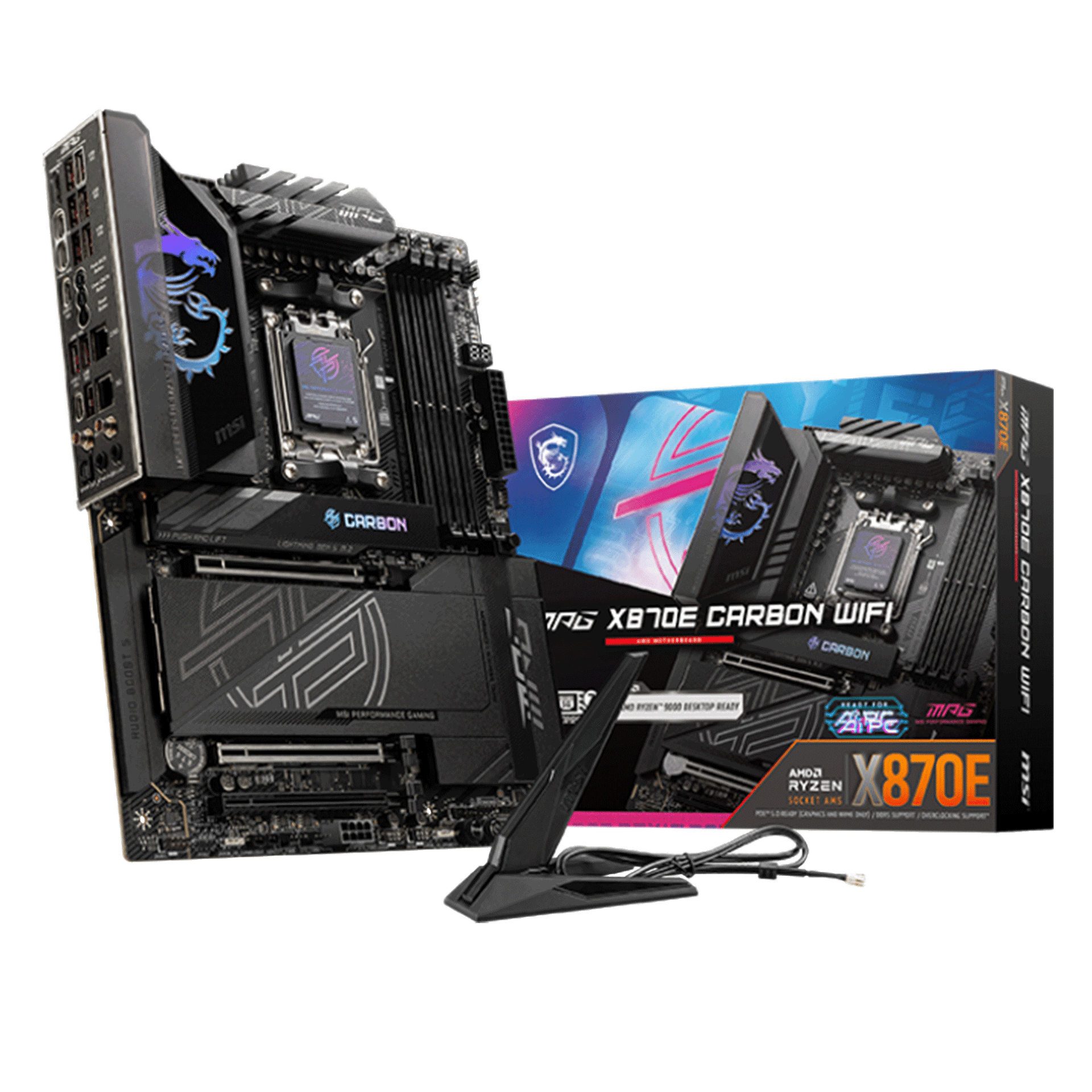 Mainboard MSI MPG X870E Carbon Wifi DDR5 | AM5, ATX, 4 khe RAM