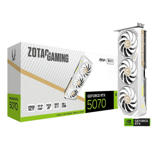 Card Màn Hình ZOTAC GAMING GeForce RTX 5070 AMP White Edition