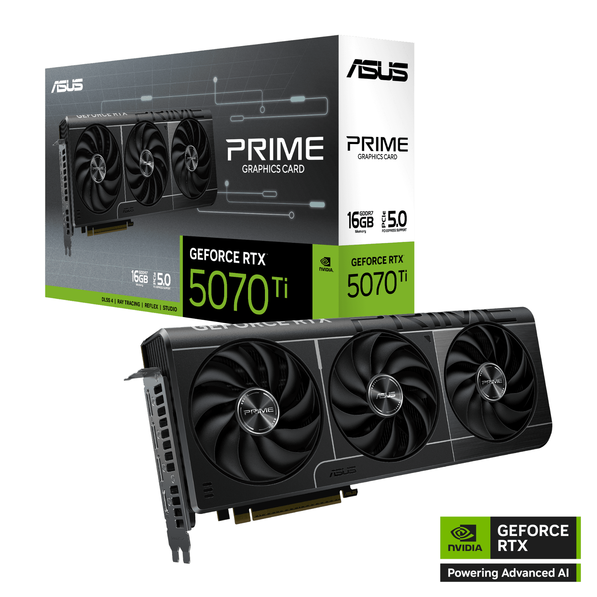 Card màn hình ASUS PRIME GeForce RTX™ 5070 Ti 16GB GDDR7