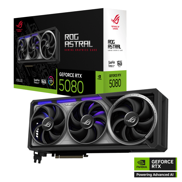 Card màn hình ASUS ROG Astral GeForce RTX™ 5080 16GB GDDR7