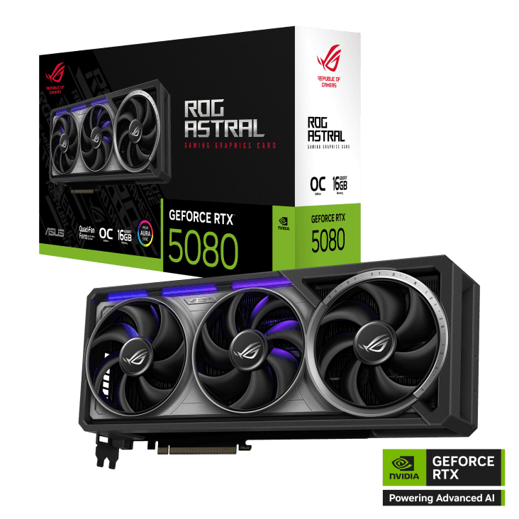 Card màn hình ASUS ROG Astral GeForce RTX™ 5080 16GB GDDR7 OC Edition