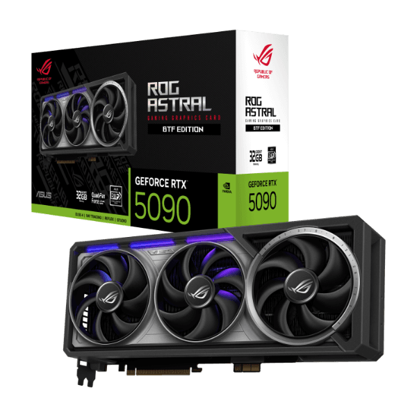 Card màn hình ASUS ROG Astral GeForce RTX™ 5090 32GB GDDR7 OC Edition ( Phiên bản BTF )