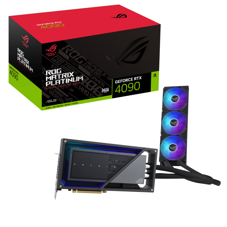 Card màn hình ASUS ROG Matrix Platinum GeForce RTX™ 4090 24GB GDDR6X