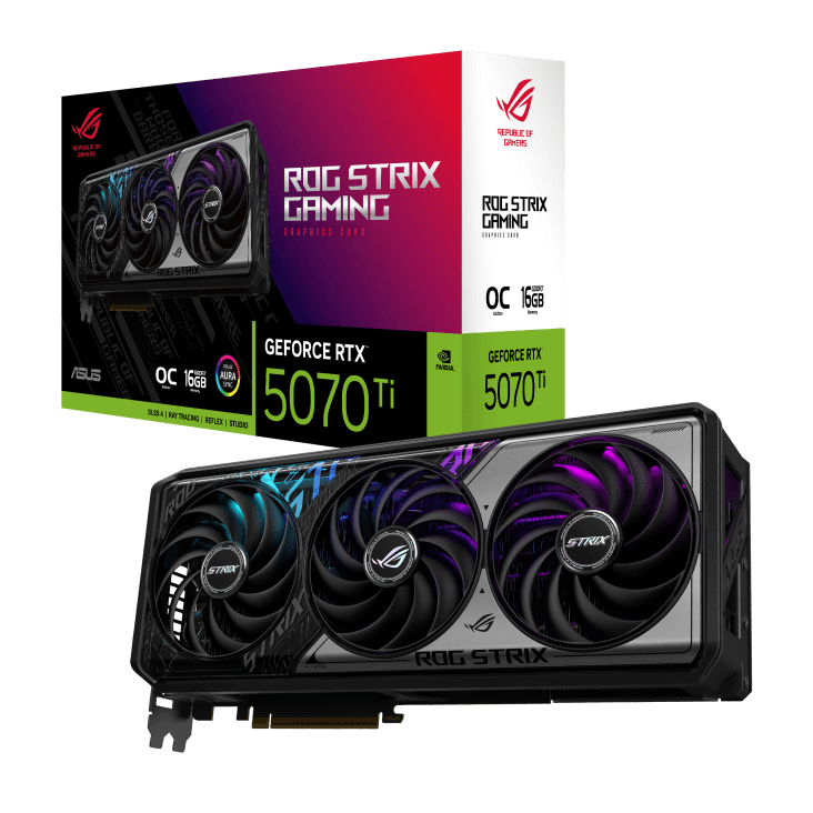 Card màn hình ASUS ROG Strix GeForce RTX™ 5070 Ti 16GB GDDR7 OC Edition