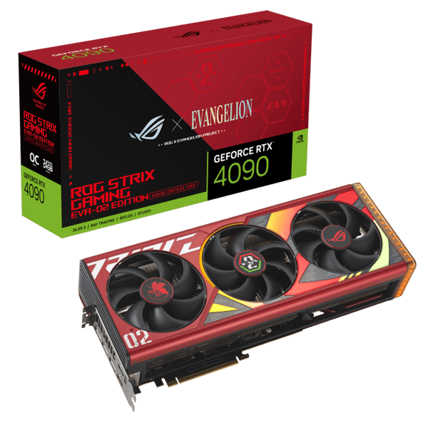 Card màn hình ASUS ROG Strix GeForce RTX 4090 24GB GDDR6X OC EVA-02 Edition