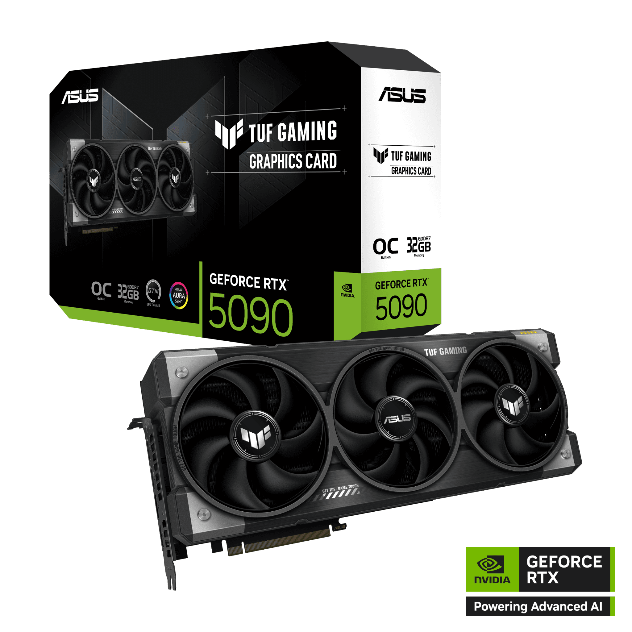 Card màn hình ASUS TUF Gaming GeForce RTX™ 5090 32GB GDDR7 OC Edition