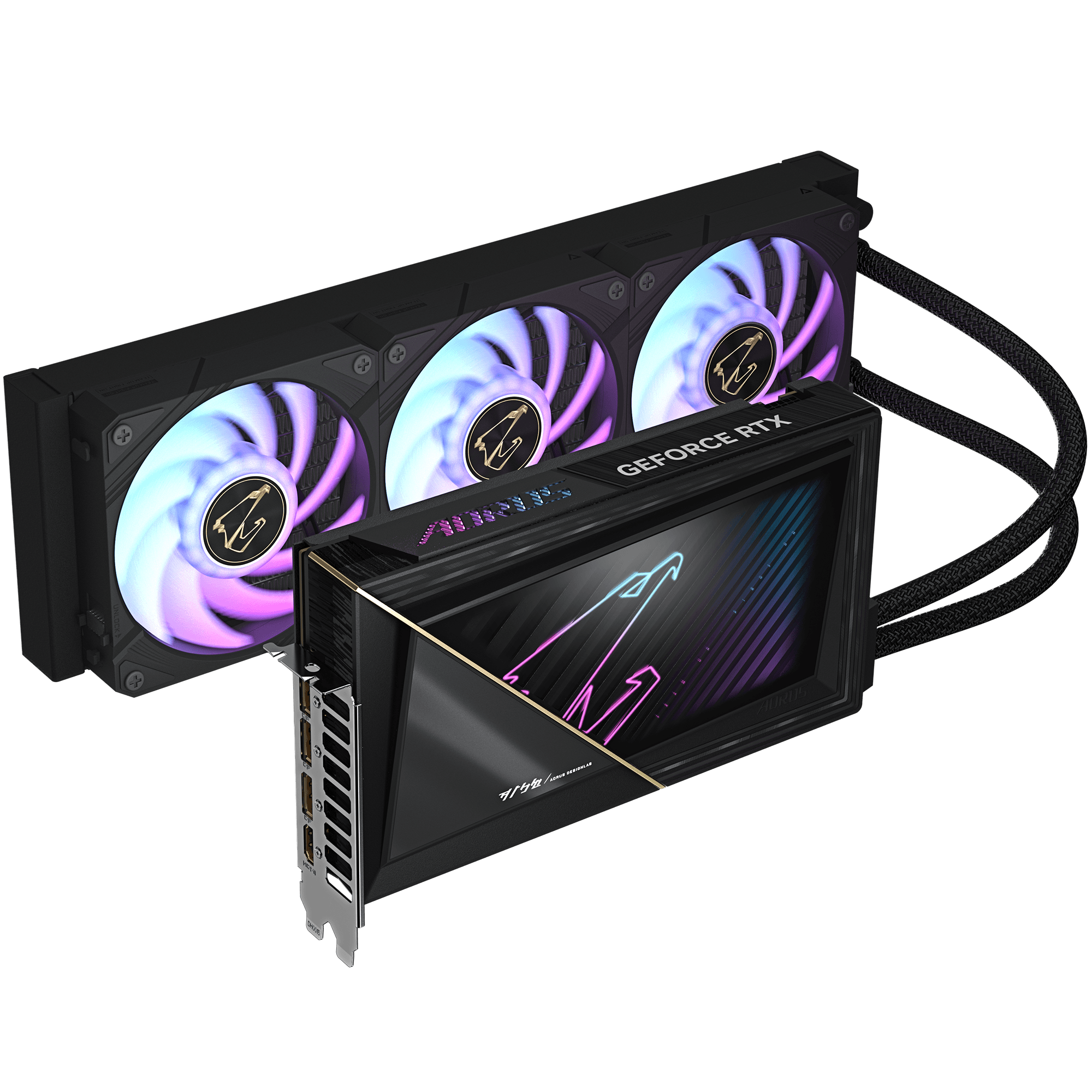 Card màn hình Gigabyte AORUS GeForce RTX™ 5090 XTREME WATERFORCE 32G