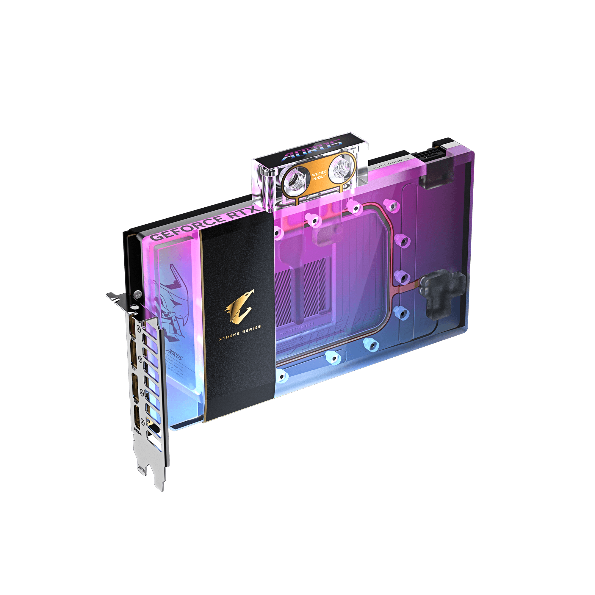 Card màn hình Gigabyte AORUS GeForce RTX™ 5090 XTREME WATERFORCE WB 32G