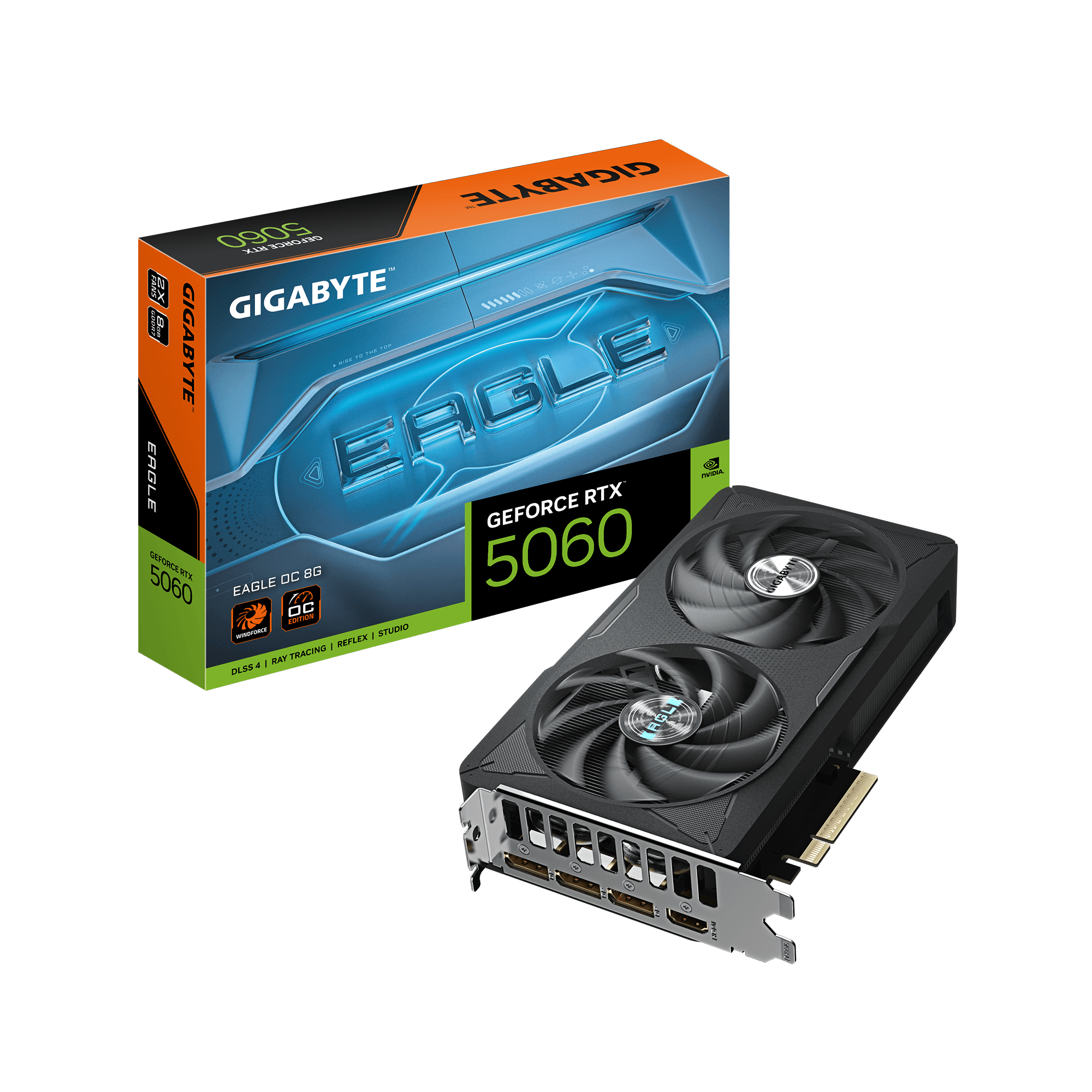 Card màn hình Gigabyte GeForce RTX™ 5060 EAGLE OC 8G
