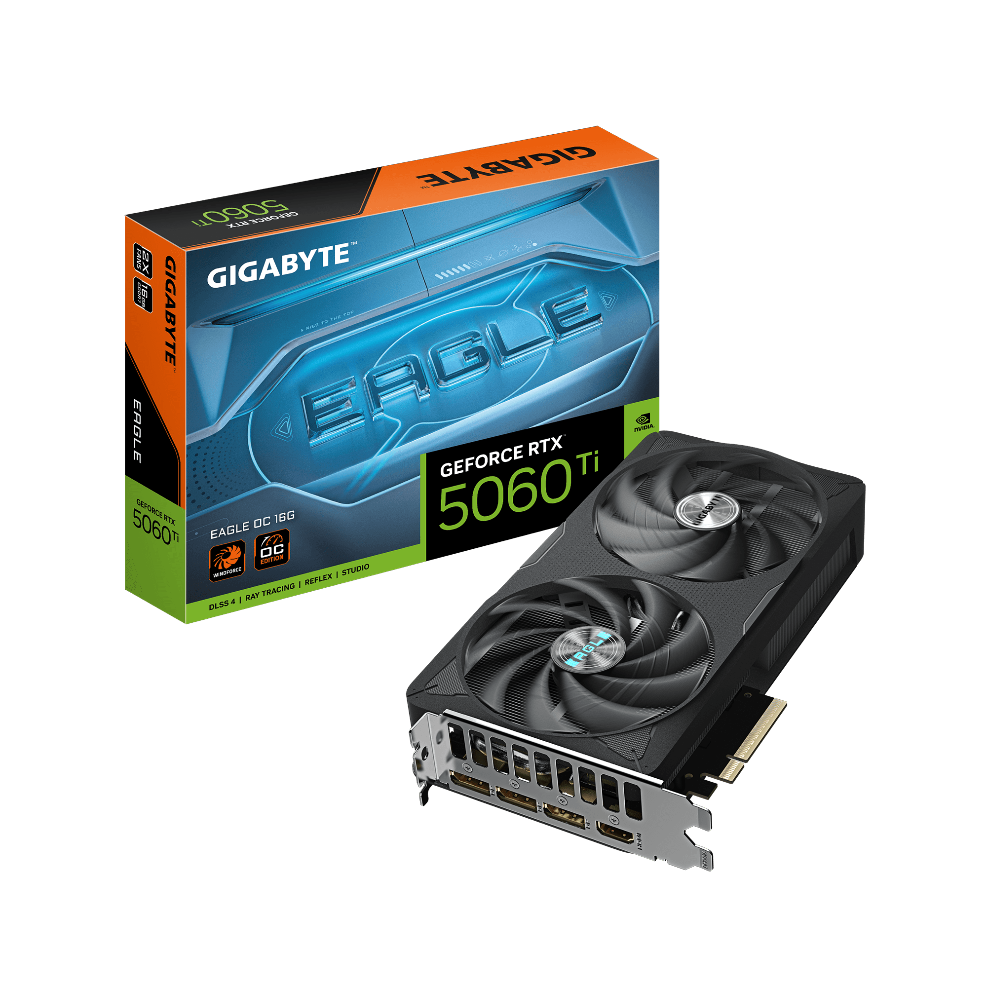 Card màn hình Gigabyte GeForce RTX™ 5060 Ti EAGLE OC 16G