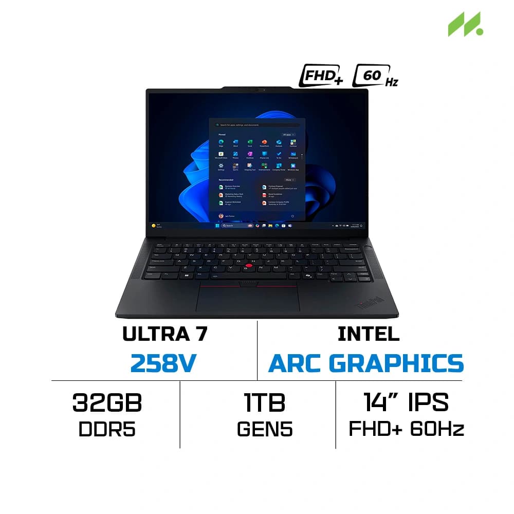 Laptop Lenovo ThinkPad E14 Gen 7 21U2006GVA (Ultra 7 258V, Intel Arc Graphics, RAM 32GB, SSD 1TB, 14 inch IPS WUXGA 60Hz, NoOS)
