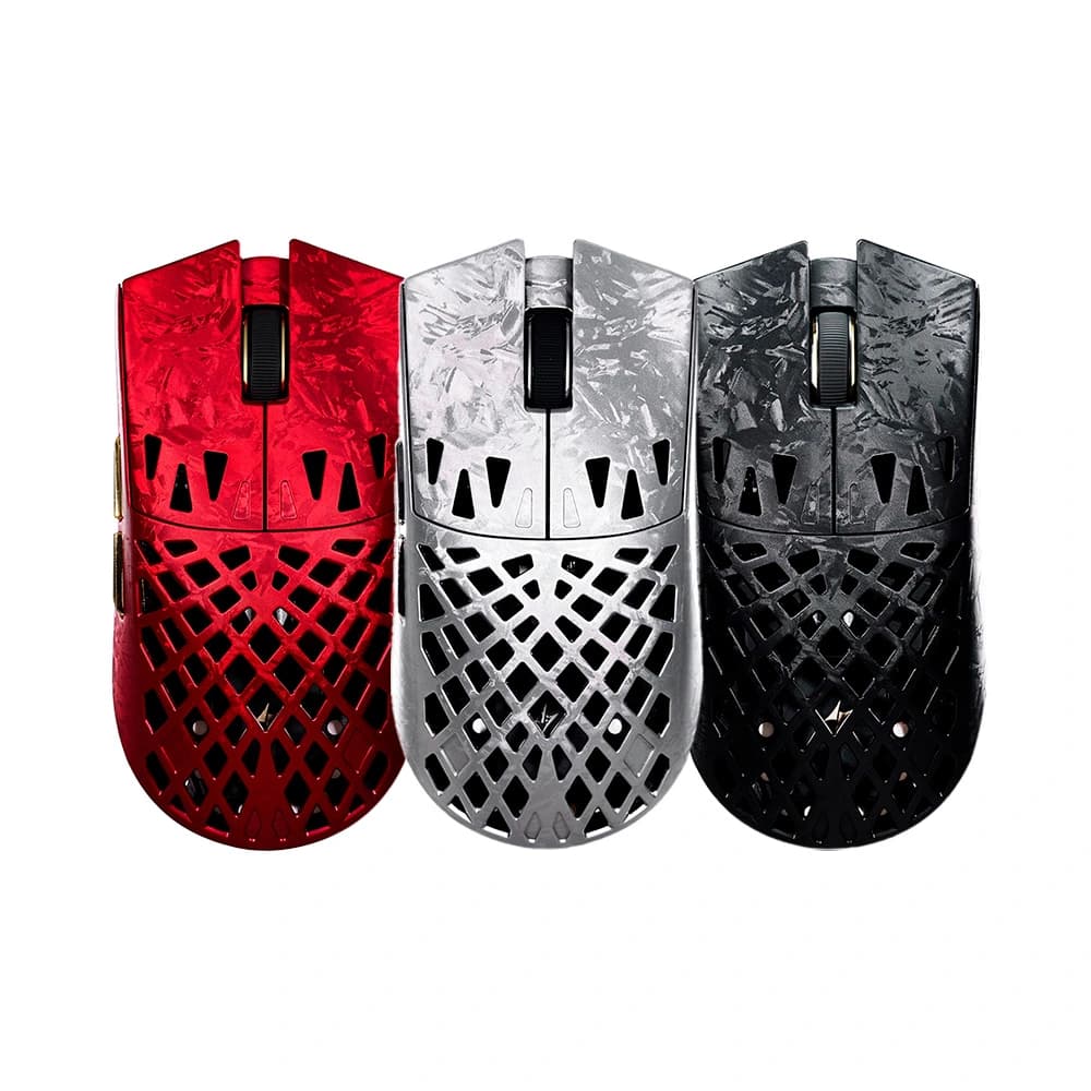Chuột không dây ATK Blazing Sky GHOST Ultimate Carbon Fiber Hollow Tri-mode Wireless Pixart 3950 Ultra