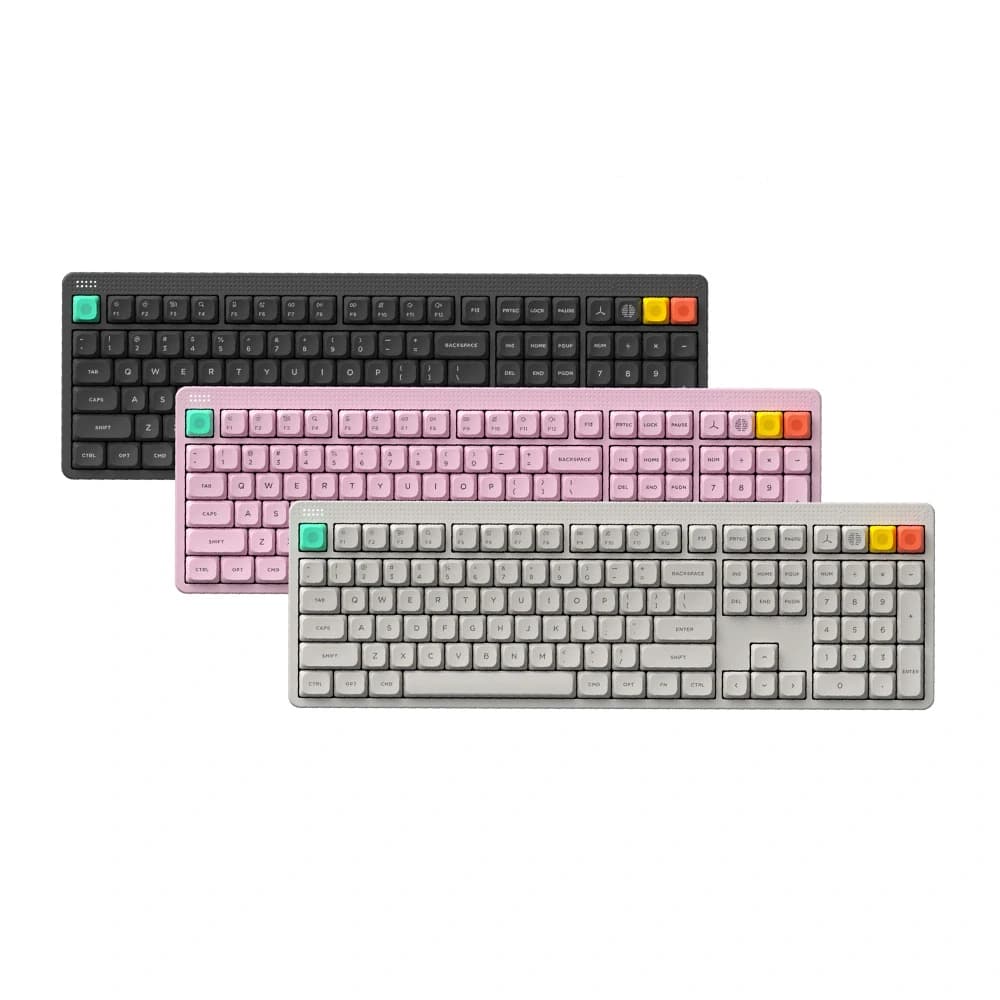 Bàn phím cơ không dây NuPhy Node100 High Profile RGB Hotswap (Nuphy Sw)