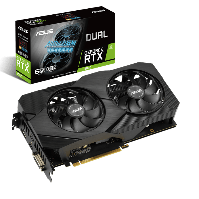 Asus DUAL RTX 2060 6G OC EVO GDDR6