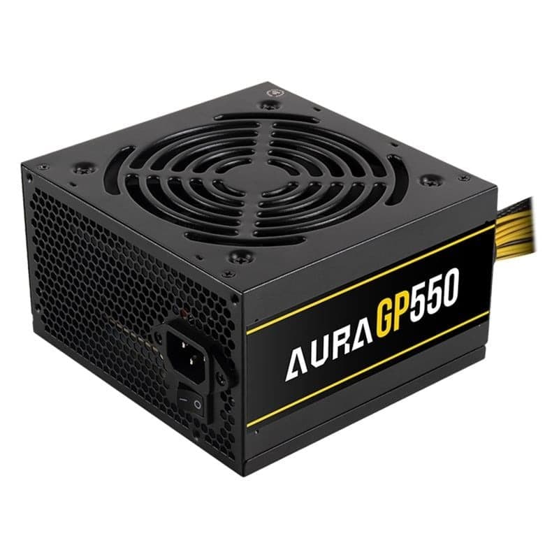 Nguồn máy tính Gamdias Aura GP550 550W ATX12V V2.4 - Đen | Non Modular, ATX