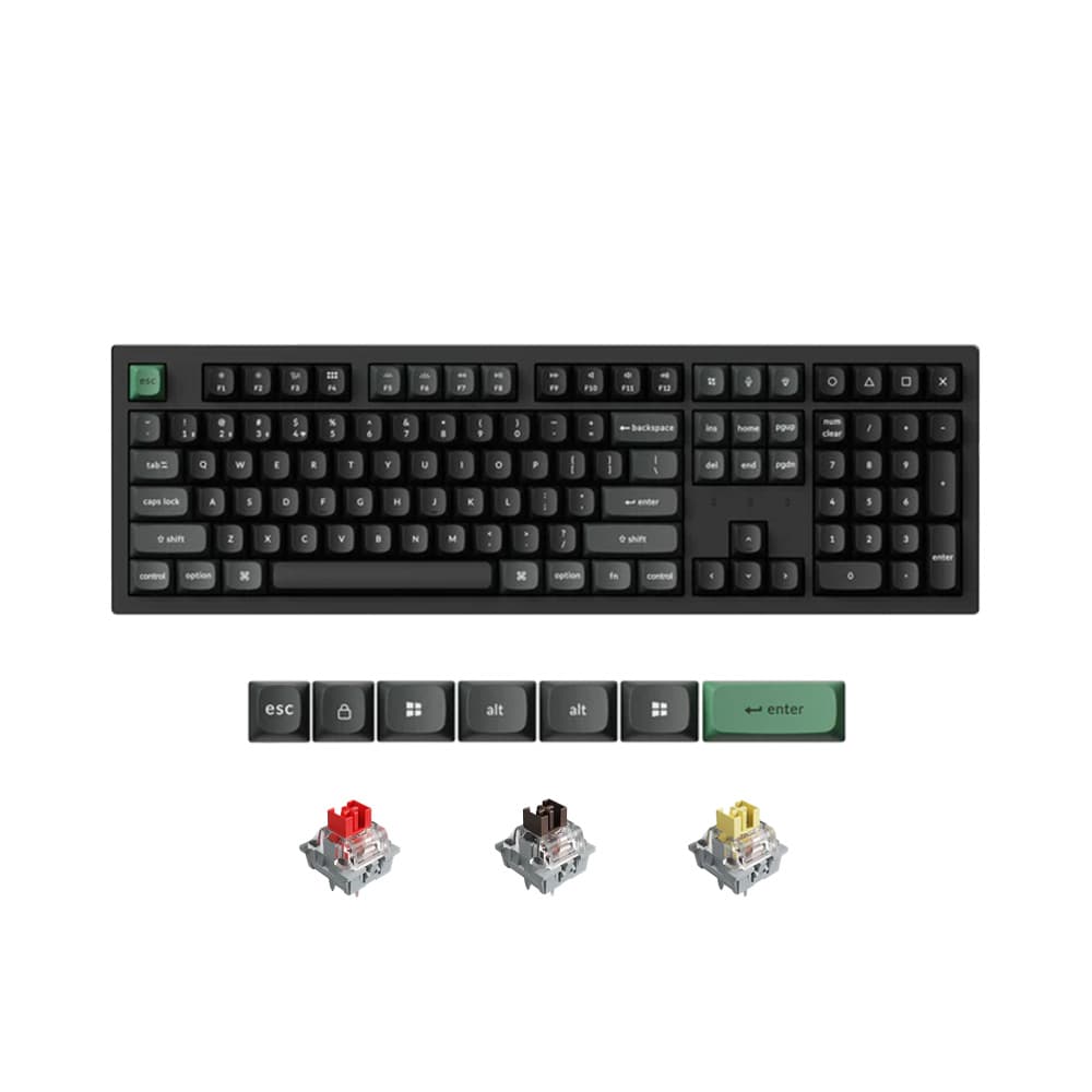 Bàn phím cơ không dây Keychron K10 Ultra 8K ZMK RGB Hotswap (Keychron SW)