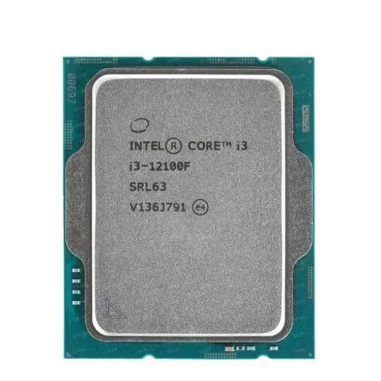 CPU Intel Core i3 12100F Cũ | LGA 1700, 4 nhân/8 luồng, Max 4.3 GHz
