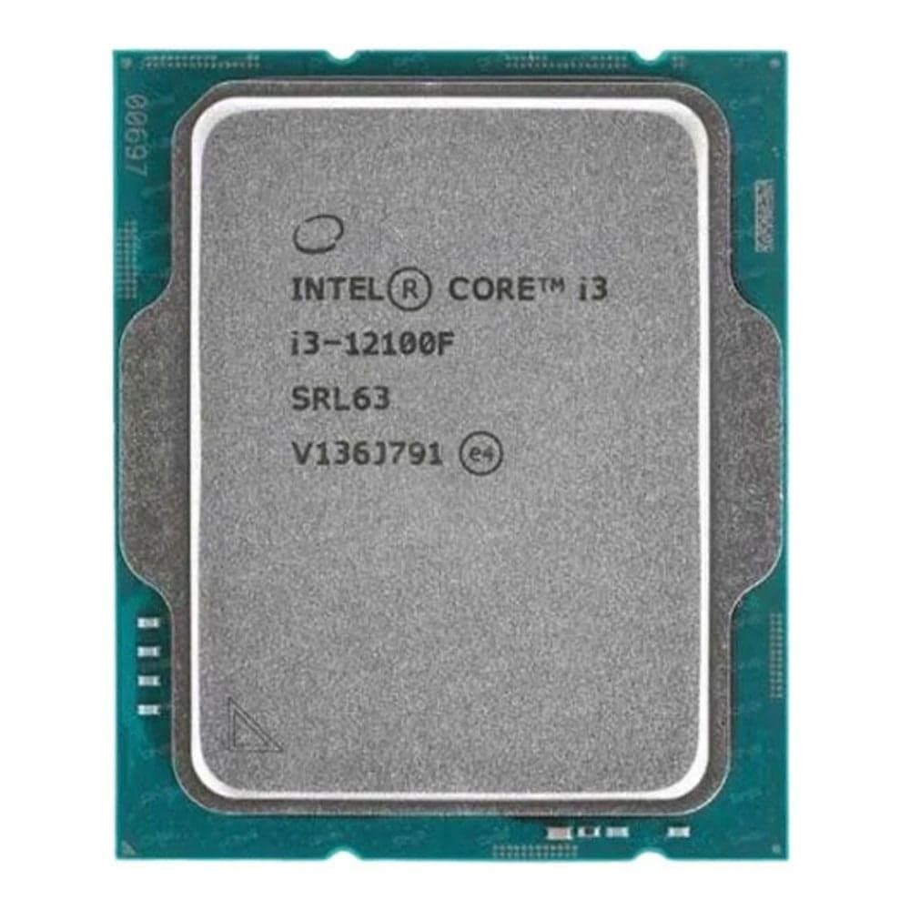 CPU Intel Core i3 12100F Tray | LGA 1700, 4 nhân/8 luồng, Max 4.3 GHz
