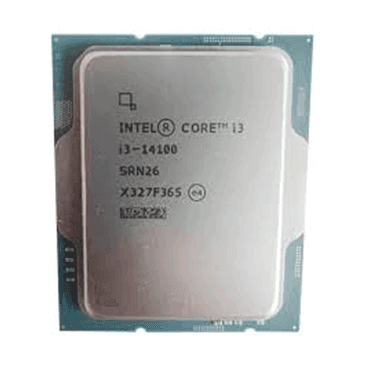 CPU Intel Core i3 14100 Tray | LGA 1700, 4 nhân/8 luồng, Max 4.7 GHz