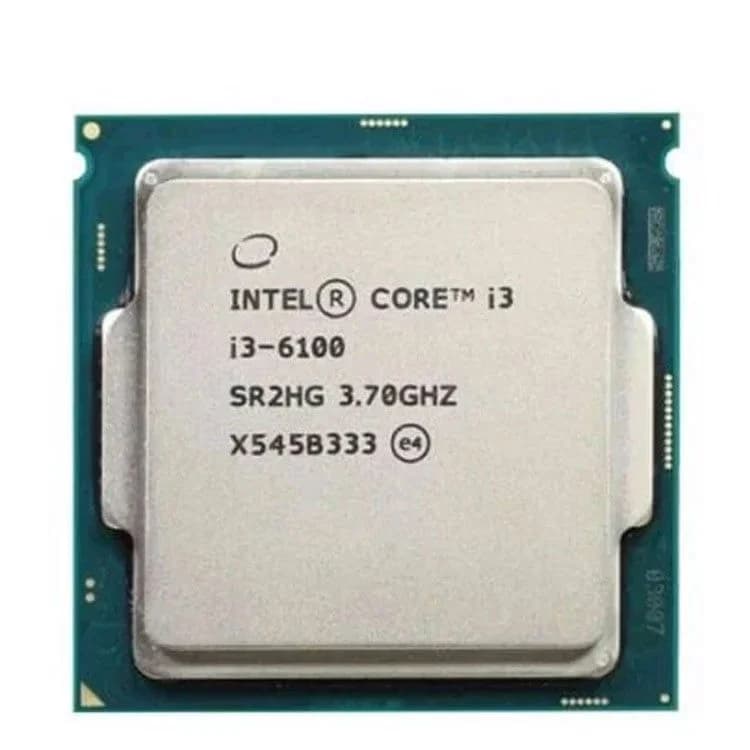 CPU Intel Core i3 6100 Cũ | LGA 1151, 2 nhân/4 luồng, Max 3.7 GHz