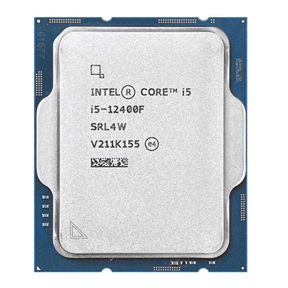 CPU Intel Core i5 12400F Tray | LGA 1700, 6 nhân/12 luồng, Max 4.4 GHz