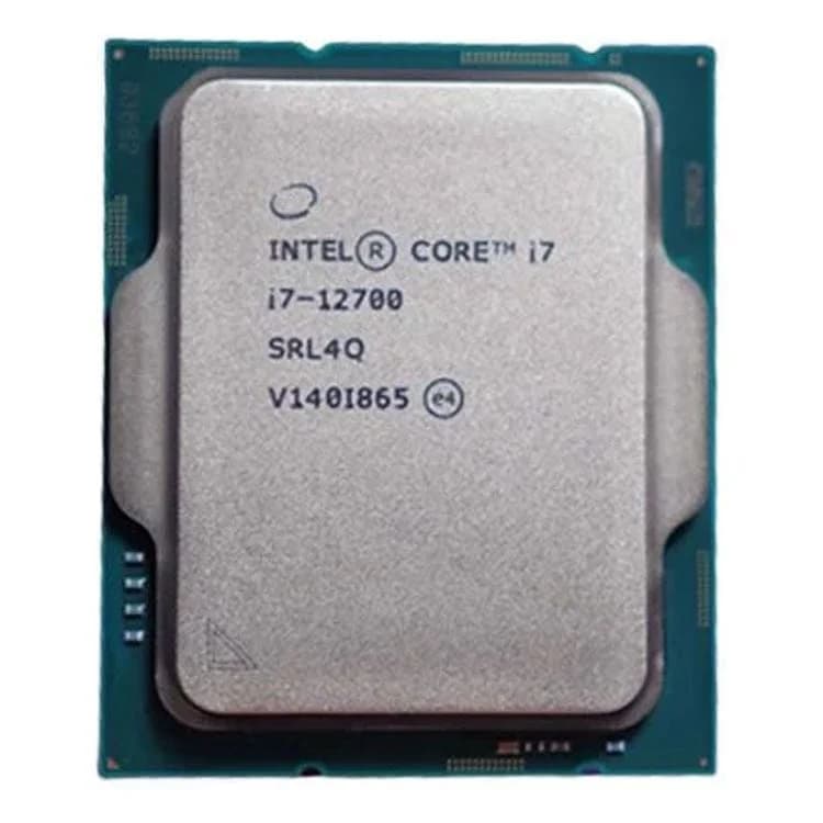 CPU Intel Core i7 12700 Tray | LGA 1700, 12 nhân/20 luồng, Max 4.9 GHz