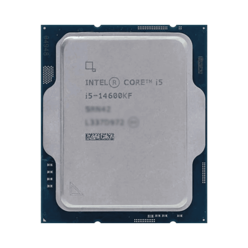CPU Intel Core i5-14600KF Tray Chính Hãng (No Box) | 14 nhân / 20 luồng, Turbo 5.3GHz, Socket LGA1700