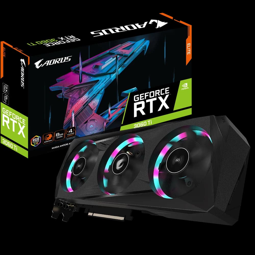 GIGABYTE AORUS GeForce RTX 3060 Ti ELITE 8G