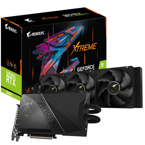 Gigabyte AORUS GeForce RTX 3090 Ti XTREME WATERFORCE 24G