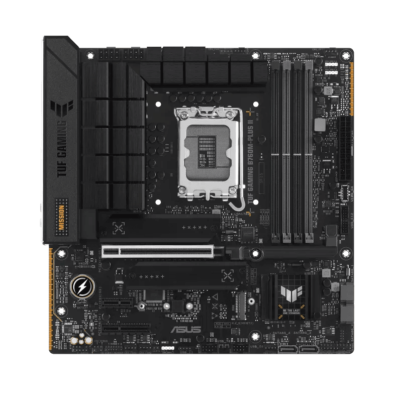 Mainboard ASUS TUF GAMING B760M-PLUS II | LGA1700, mATX, DDR5, 4 khe DIMM
