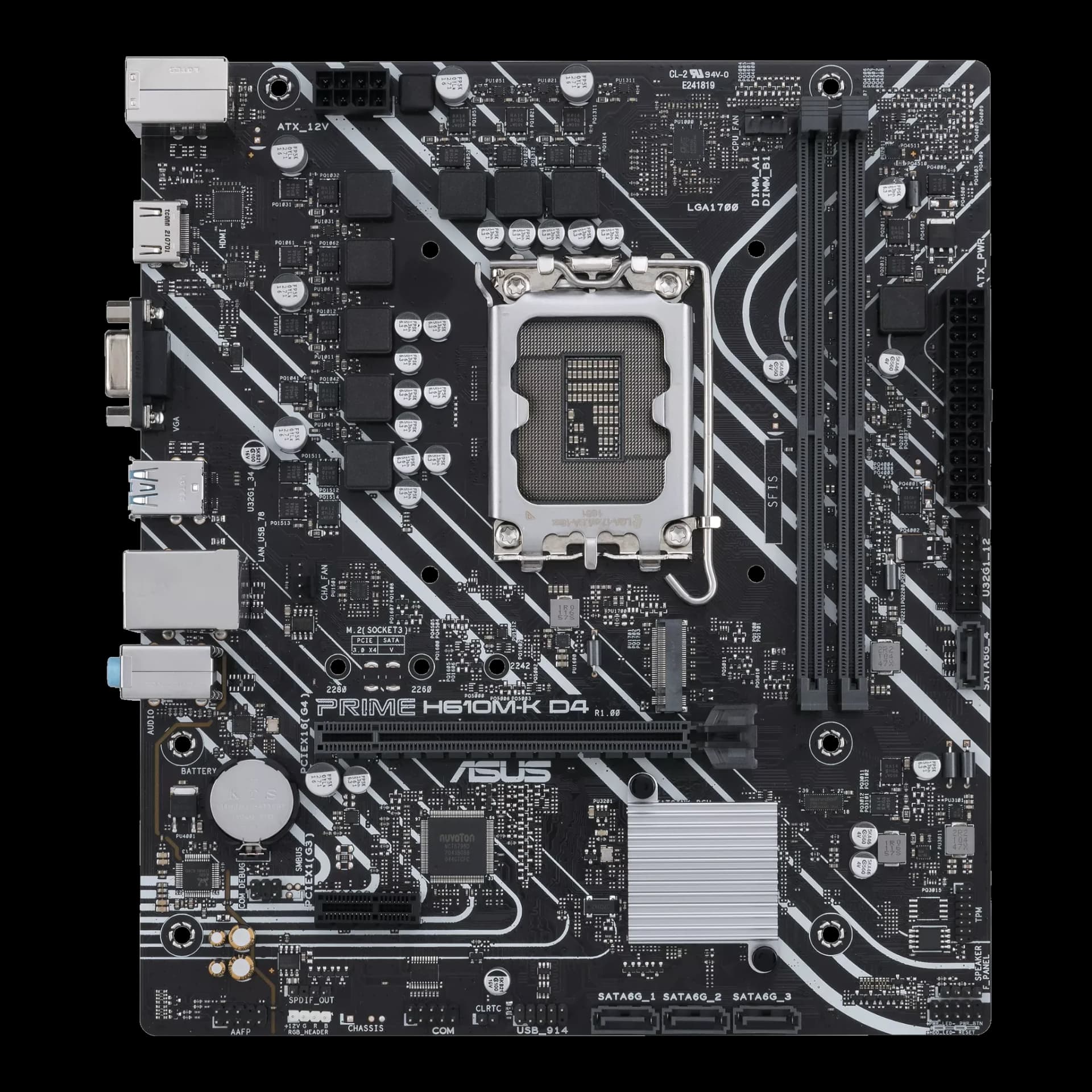 Mainboard ASUS Prime H610M-K D4-CSM