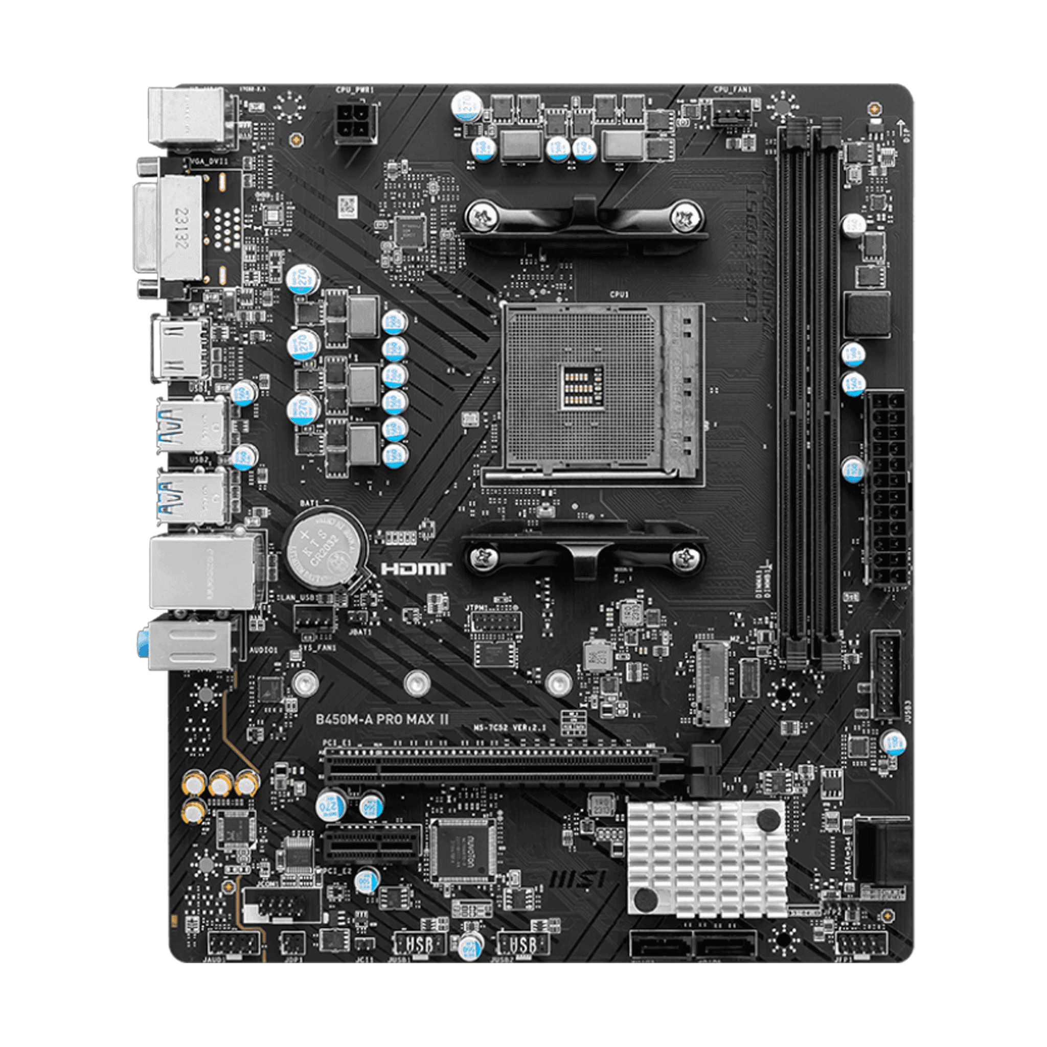 Mainboard MSI B450M-A Pro Max II QSD