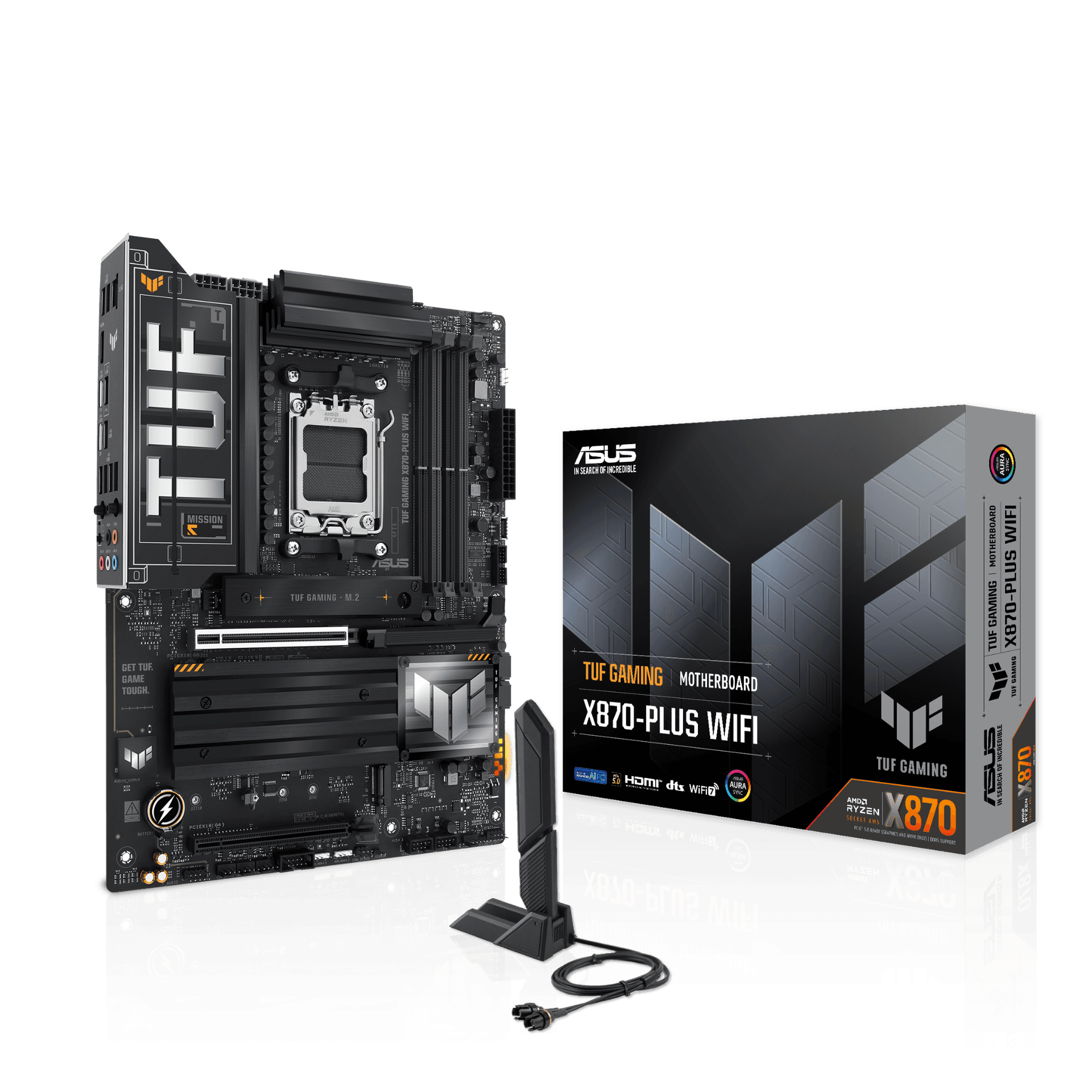 Mainboard ASUS TUF Gaming X870-PLUS Wifi DDR5 | AM5, ATX, 4 khe RAM